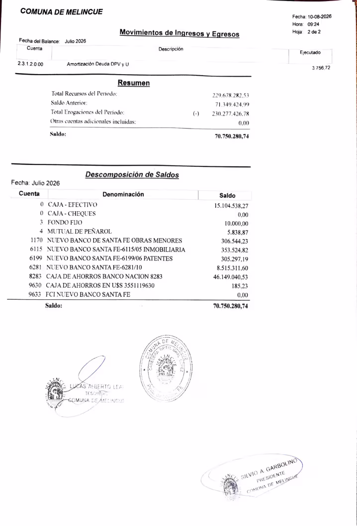 Balance Julio 2026 — hoja 3